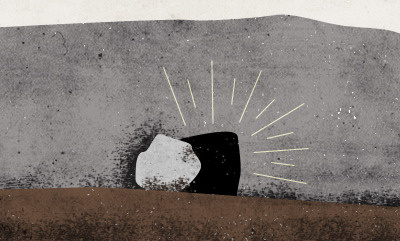 He is risen. easter slide