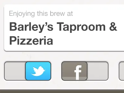 Sharing beer iphone retina social