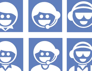 airline employees airline iconography