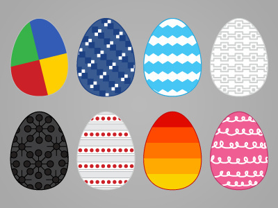 Happy Easter Tech Peeps clear dribbble easter facebook github google pinterest square tech twitter