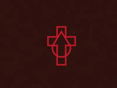 Old & New cross crucifixion illustration oldandnew