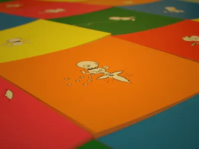 Peanuts and Beans Postcards beans cartoon illustration peanuts postcards