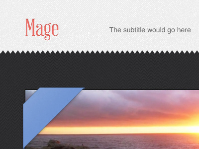 Mage blog theme wordpress wp