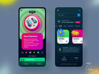 Becticheck App UI Design appdesign becteria booking design mobile mobileapp mobileui ui ux virus website