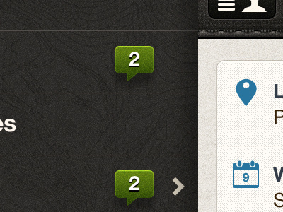 Something (retina) app design helvetica interface ios iphone mobile rally interactive texture ui ux