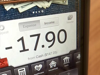 Easy Wallet - Entry apple easy interface ios ipad iphone money wallet