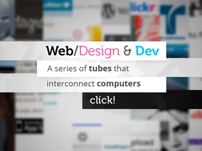 Web 2a banner blur strips web