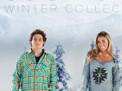 Reef - Winter Collection 2012 graphic design newsletter photography reef