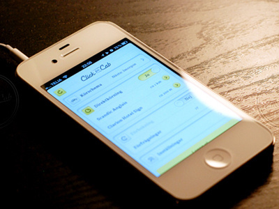 Taxi Driver App app iphone taxi yellow