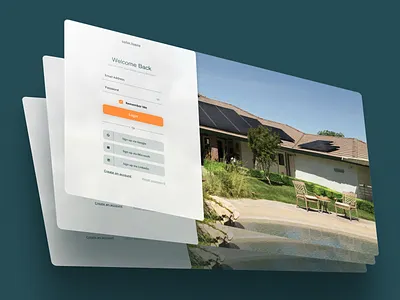Solar Loans - Sign in and onboarding illustrations app branding clean color creative design developement figma illustration invest logo onboarding orange registration saas solarpower stack ui ux vector