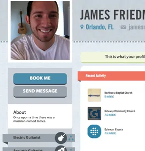 Worship Hub Profile web