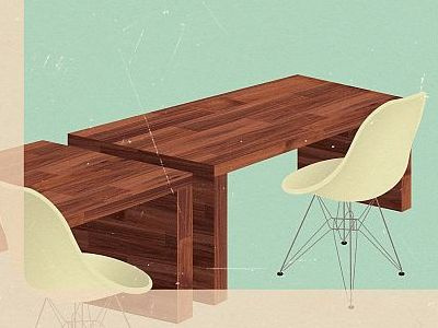 Work in Progress chair desk eames office space