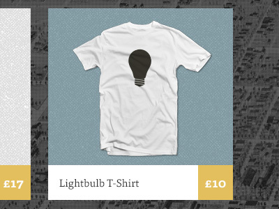 Light - Product Shot blue ff tisa merch product shop t shirt web yellow