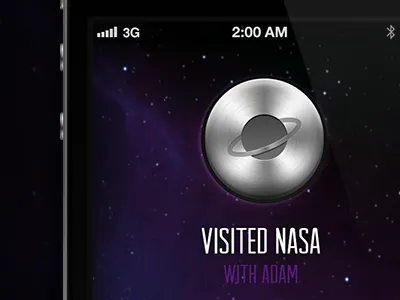 Custom Location | Sneak Peak app ios iphone location metal space