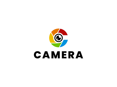 Camera logo concept brand branding design graphic design illustration logo motion graphics ui ux vector