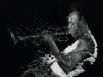 Feel Miles music photoshop retouching tribute