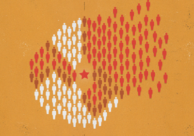 "Going Viral" dataviz icons illustration infographic