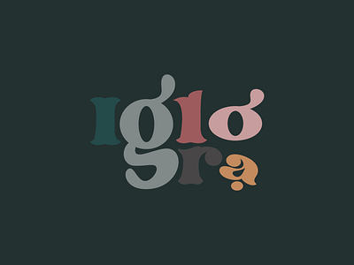 logo igloigra branding colour design graphic design logo print vector