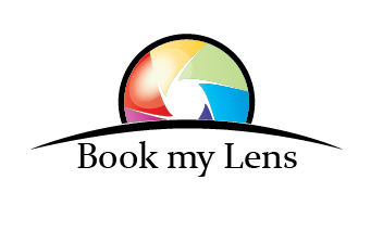 book my lens option 2 book branding dslr lens logo