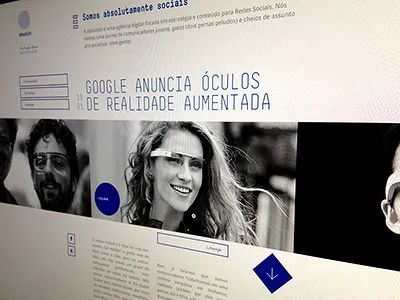 absoluto v2 blog button design html icon interface site ui ux web website