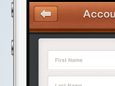 IPhone Sign Up Screen WIP account app button check design iphone light mobile sign up switch texture ui