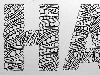 А вот вам и истина. hand drawn lettering sketch typography