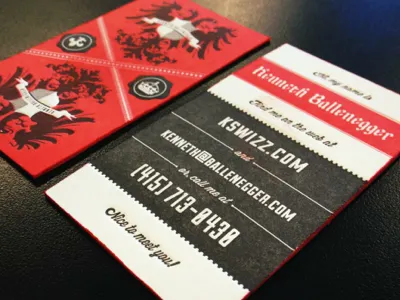 New Biz Cards -- First Proof business business cards crest duke embossed letterpress lost type personal print shield typography wisdom