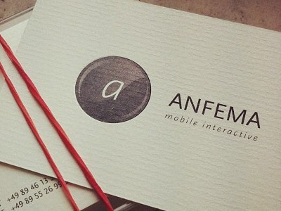 anfema business cards anfema business cards cards logo print scala sans