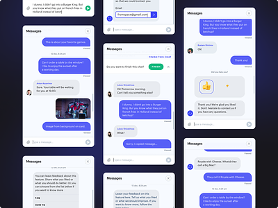 Activision Help Chat by Bruno Serge on Dribbble