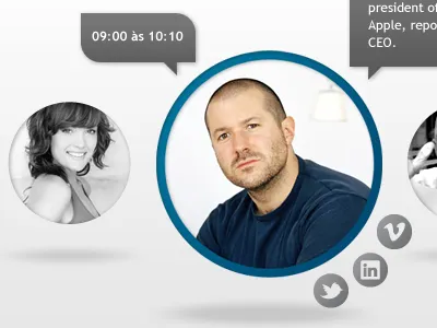 Conference Website carrossel css3 design html5 interface ui ux wip