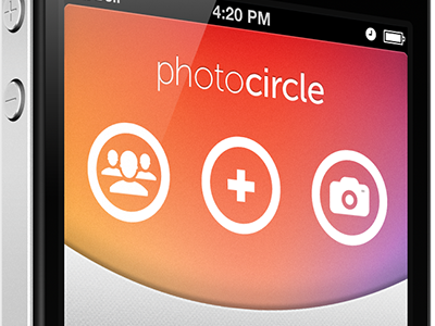 PhotoCircle android app iphone photo