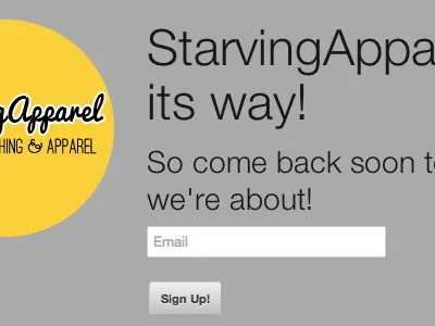 Preliminary Sign up Form email stealthmode