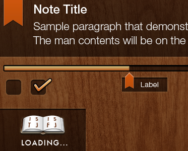 Liturature Theme UI Kit book ios ui kit