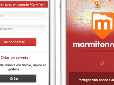 Marmiton Restos aufeminin fireworks food illustrator iphone marmiton photoshop restos retina display