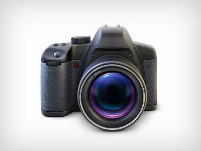 DSLR Camera Illustration artua camera dslr icon illustration lens photo