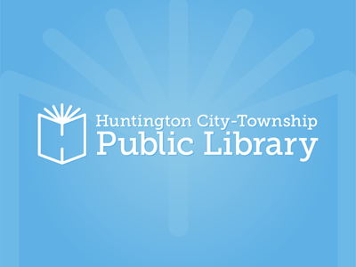 Pursued identity blue book chevron h huntington library logo logomark mark negative space open open book perriwinkle