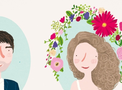 New wedding illustration illustration