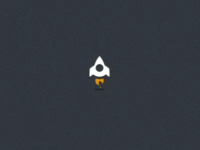 Pull Down to Refresh Animation animated animation app dark fire flame fun icon interface ios iphone logo minimal mobile refresh rocket space spaceship ui user interface vector