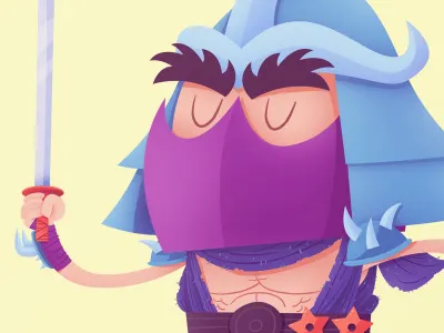 Shredder 80s cartoon illustration ninja teenage mutant ninja turtles villain