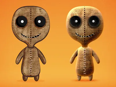Voodoo Doll character doll illustration voodoo