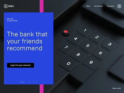Web | Bank platform animation bank banking branding dashboard design desire agency graphic design home page illustration landing logo motion motion graphics platform ui web web site