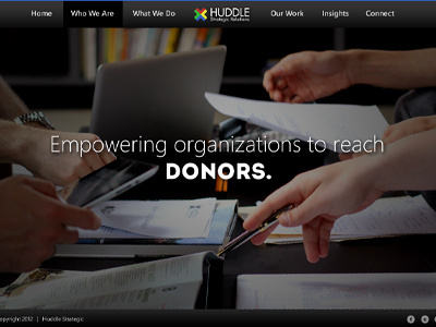 Huddle - Responsive & Full Screen responsive