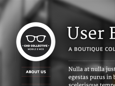 CHD Collective Redesign agency chd collective glasses orange redesign