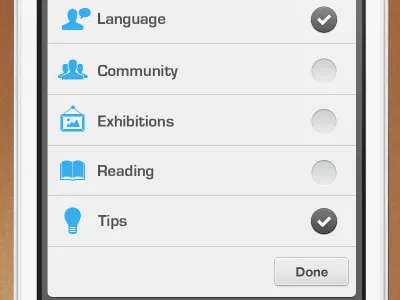 Interests_2 asknative check grey icons interests ios photoshop ui