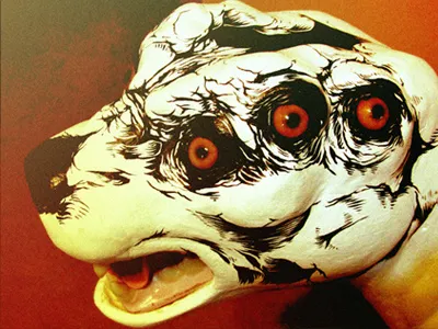 The Cat - The Beginning brush cat cougar ink lion pen