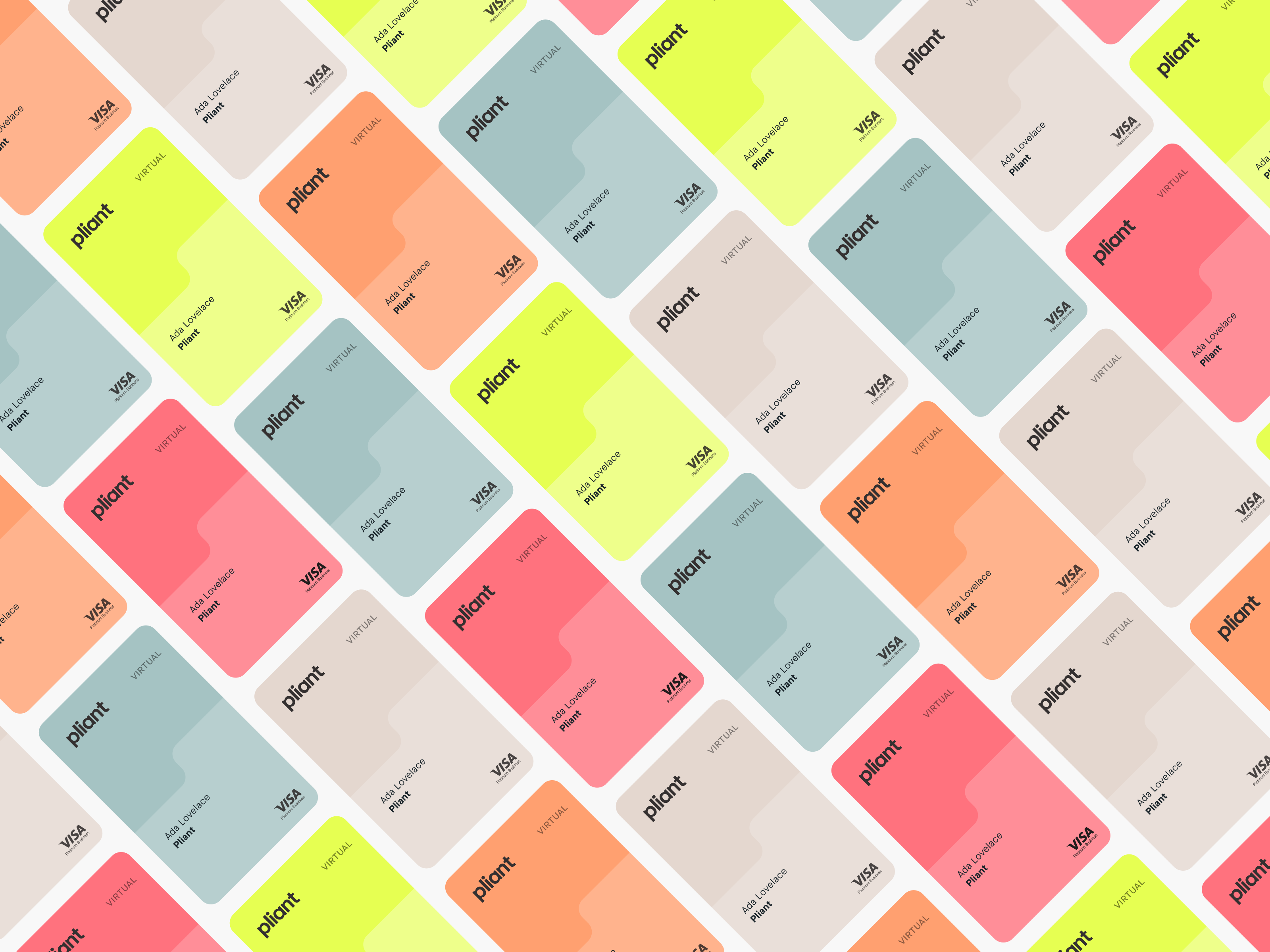 Virtual credit cards design branding credit card ui ux