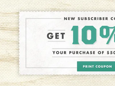 Email Coupon coupon email texture wood