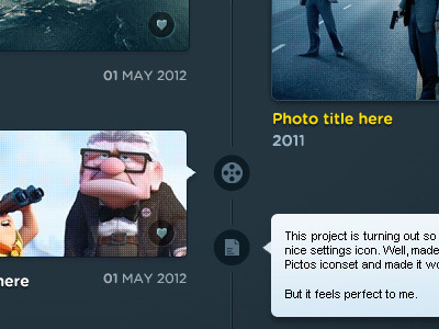 UX Practice design interface social thumbnails thumbs ui ux
