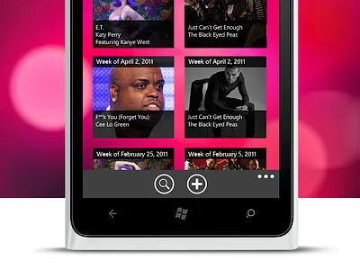 Chart view app billboard chart phone view windows