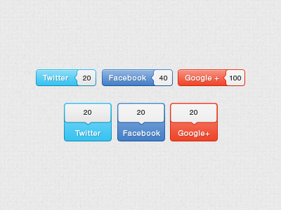Share It button buttons freebie psd share social